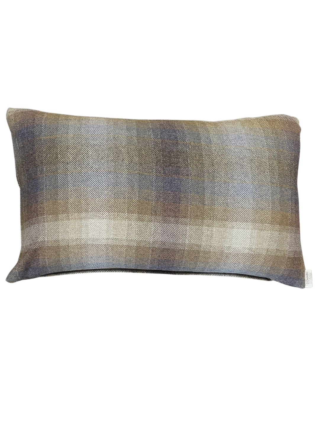 Plaid Lumbar Pillow