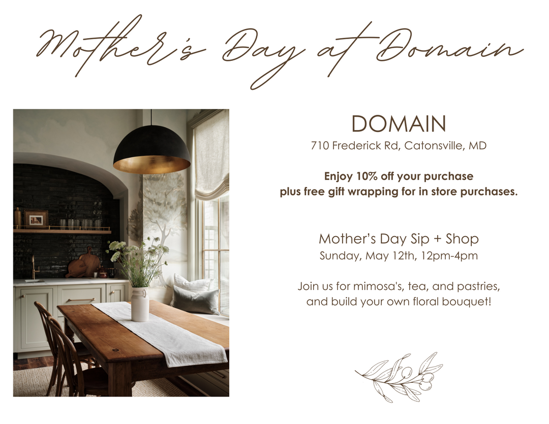 Mother's Day Sip + Shop