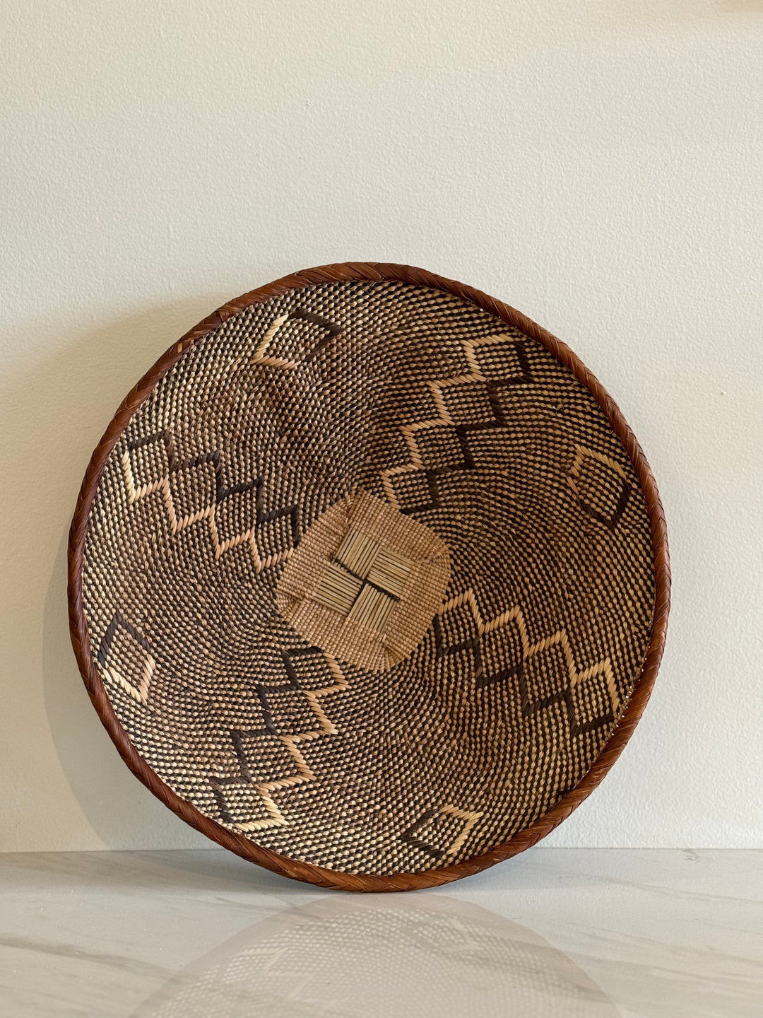 Vintage Wall Art Basket