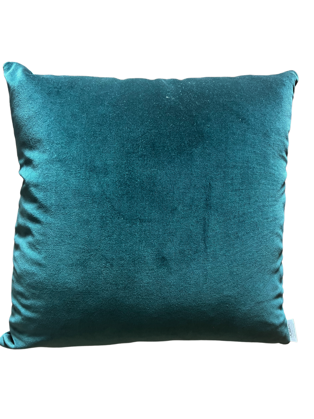 Dark Teal Velvet Accent Pillow