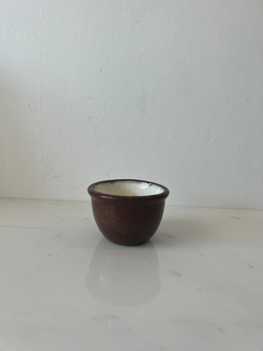 Vintage Small Brown Bowl