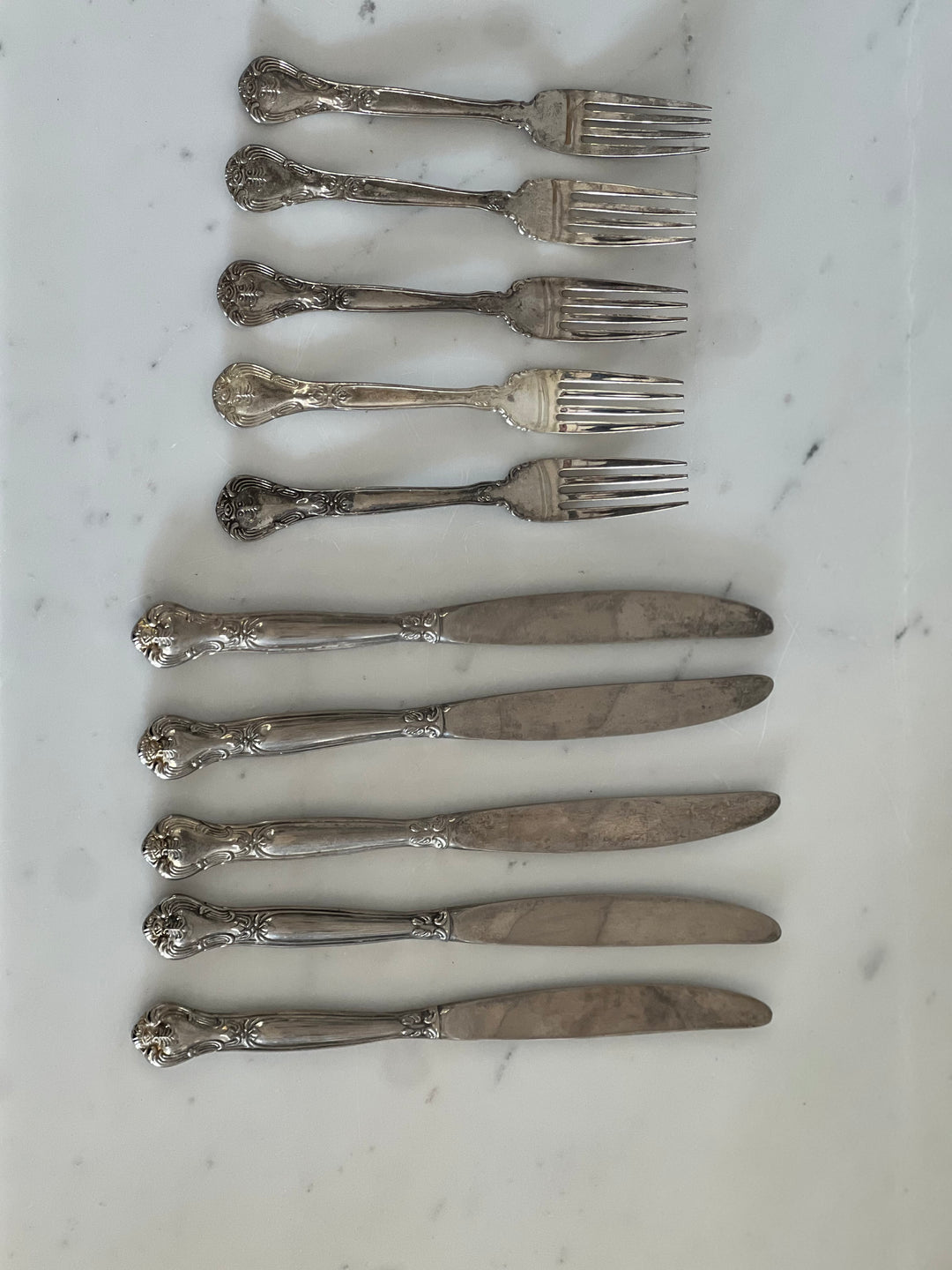 Vintage Silverware Set
