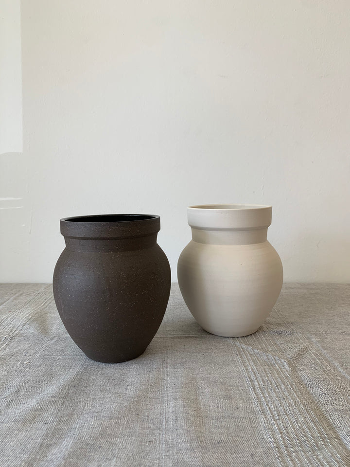 Light + Dark Acorn Vase