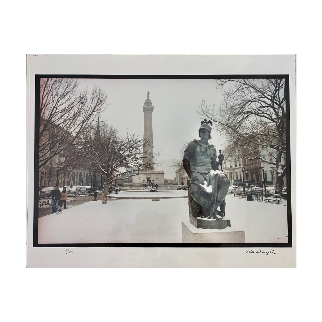 Military Courage, Film Photography by Bill Wierzalis