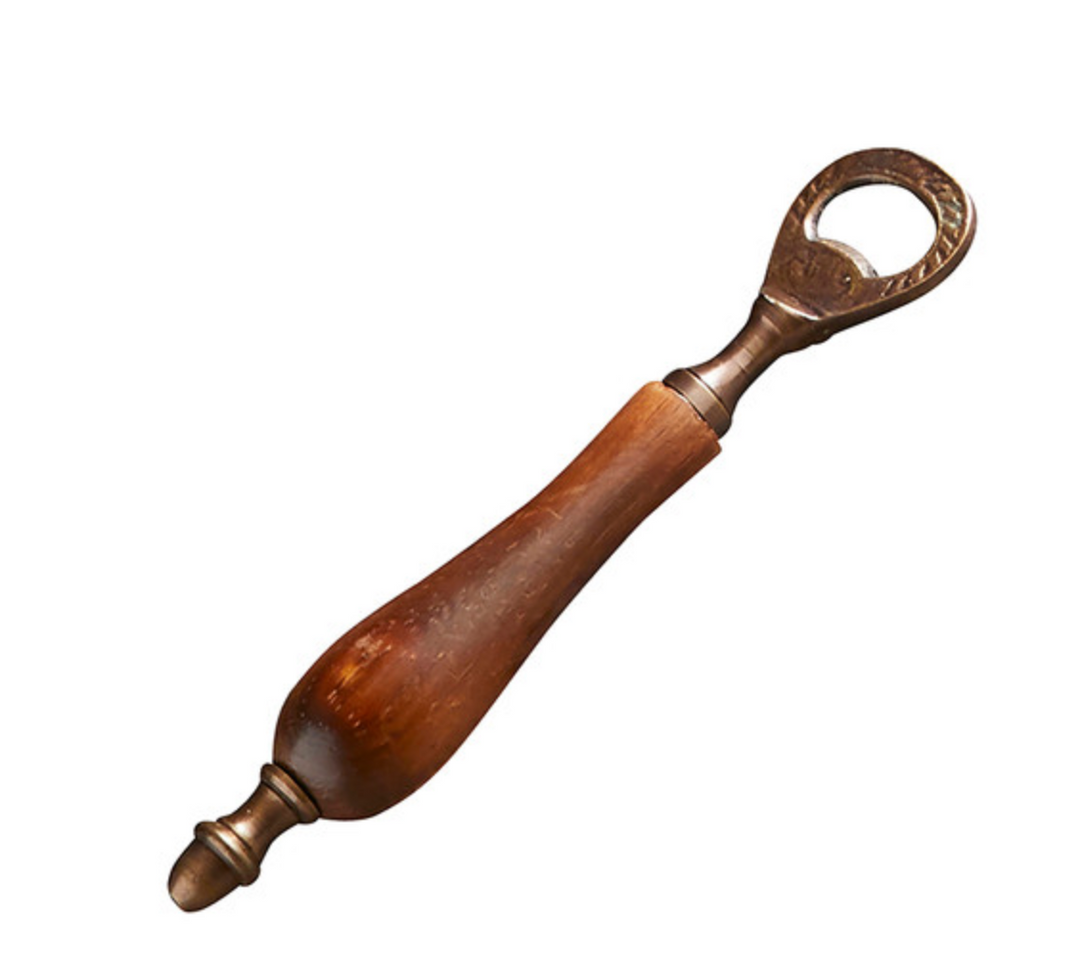 Bottle Opener with Wood Handle