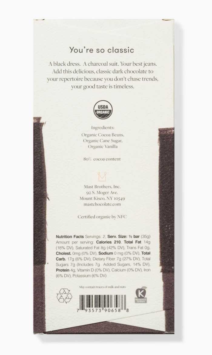 Dark Chocolate - Classic