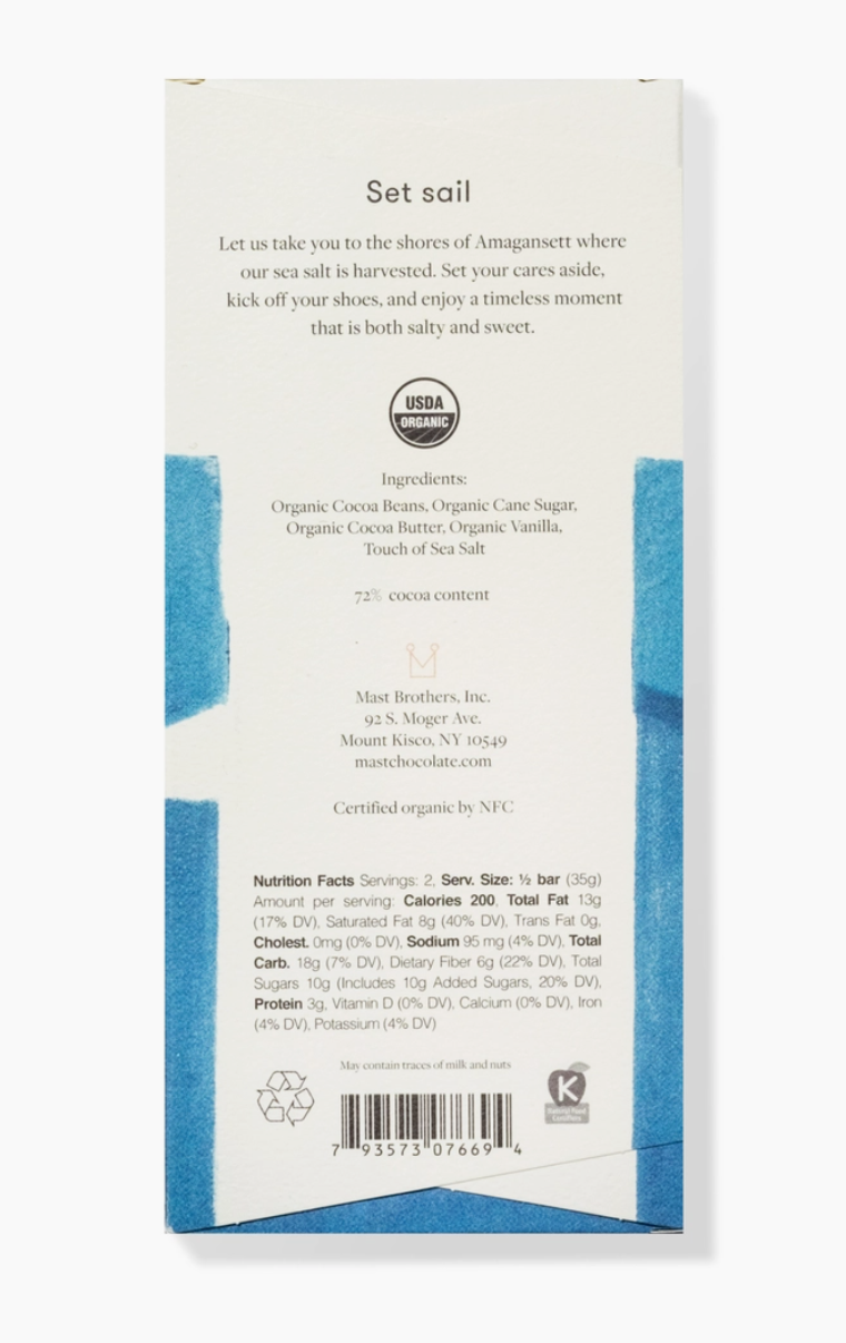 Sea Salt Chocolate - Classic
