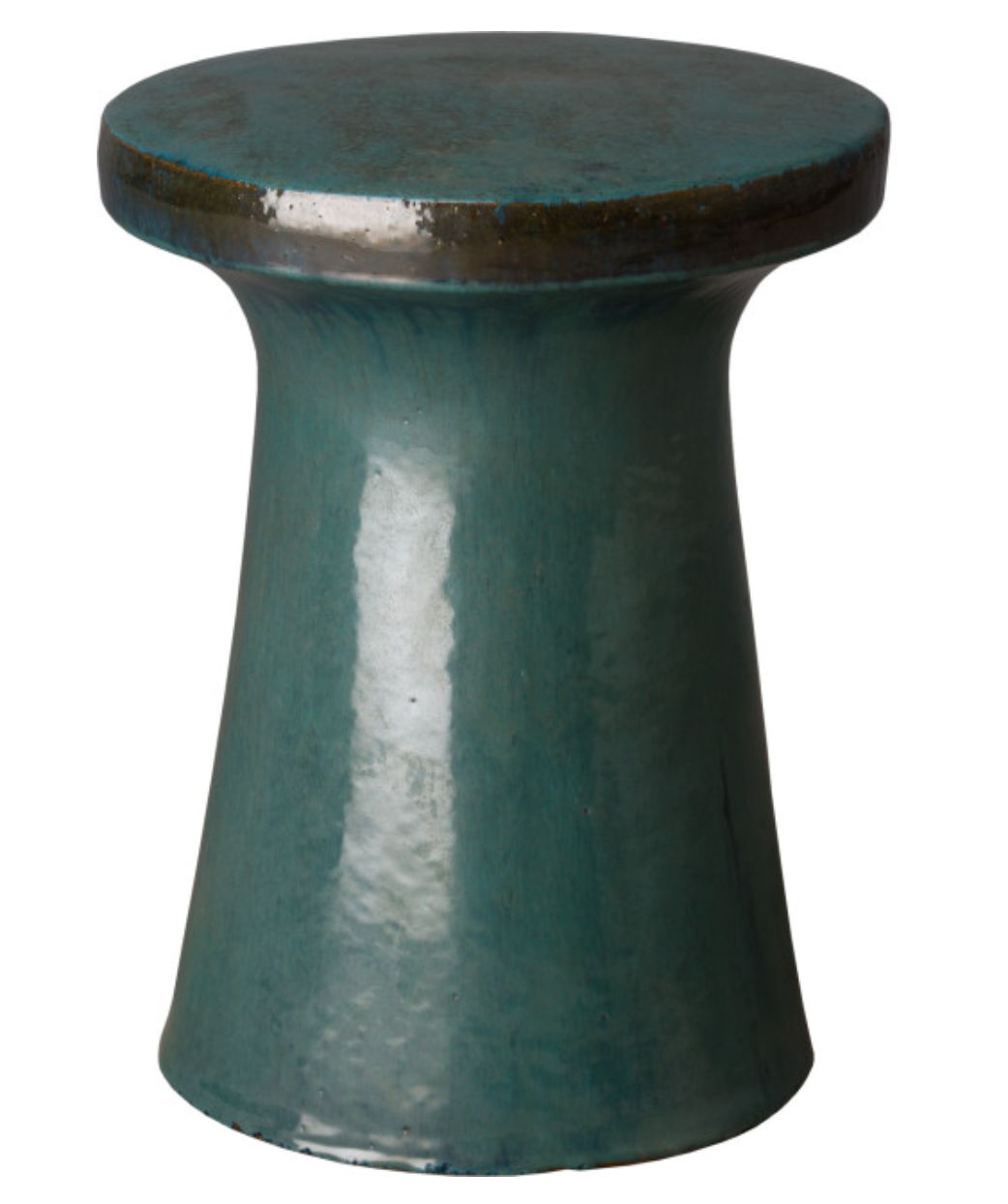 Blue Green Plateau Garden Stool