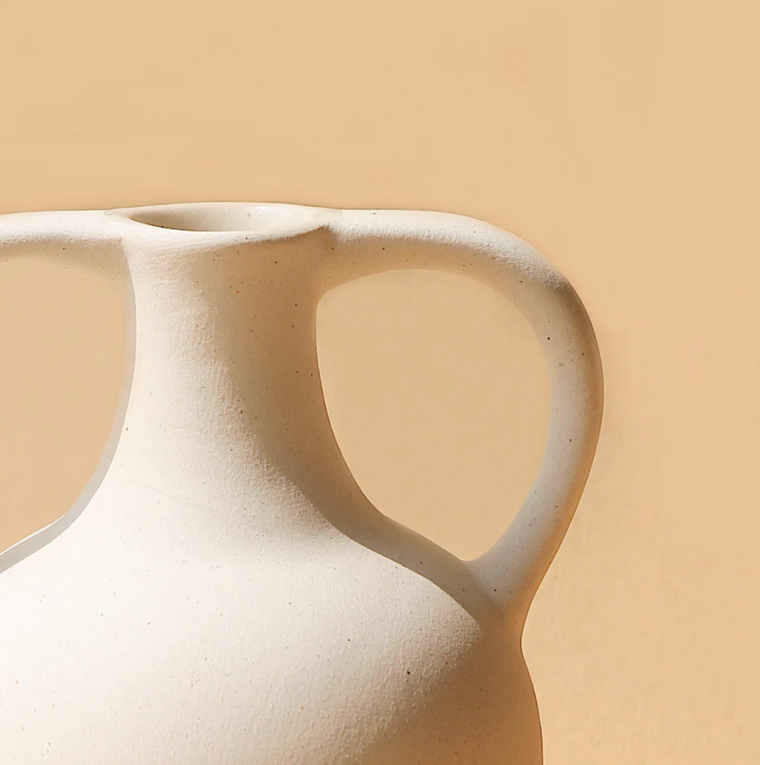 Harappan Vase - Bobble in Terracotta or Ivory