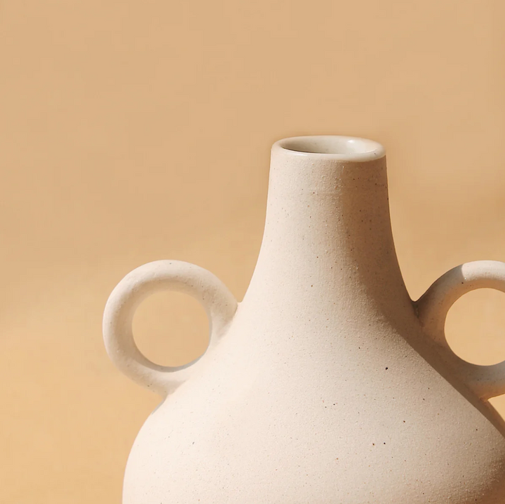 Harappan Vase - Belly in Ivory