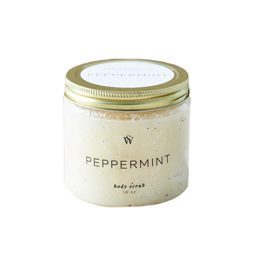 Peppermint Body Scrub by Earth Elements, 16 oz