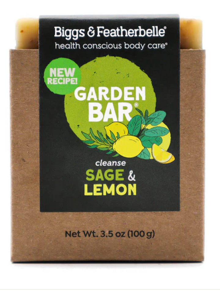 GardenBar Sage + Lemon Bar Soap