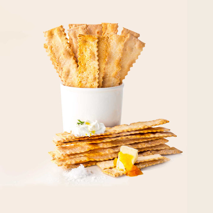 Rustic Bakery Olive Oil & Sel Gris Flatbread Crackers
