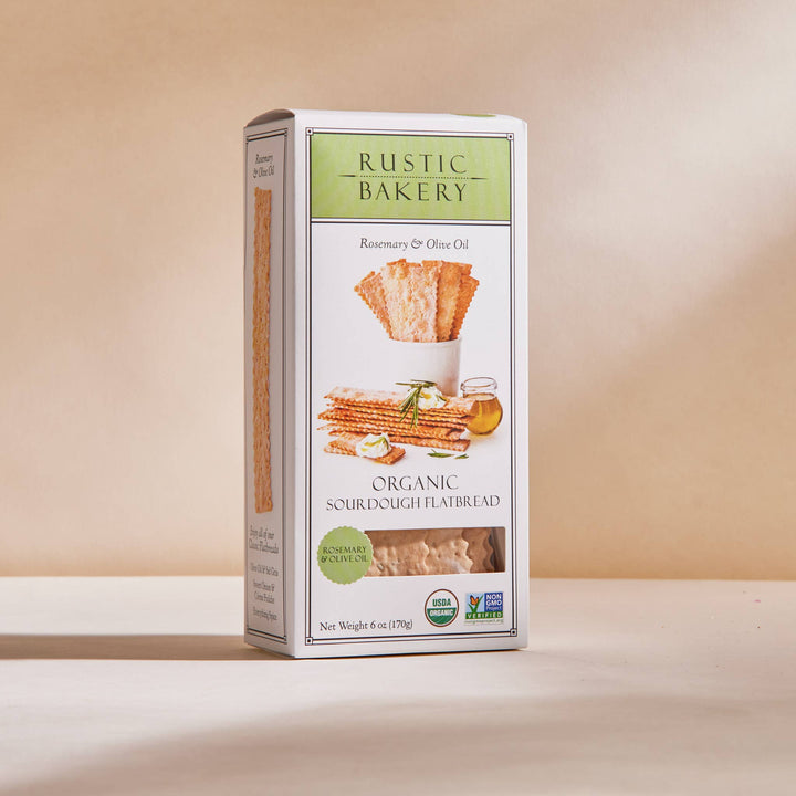 Rustic Bakery Rosemary & Olive Oil Flatbread Crackers