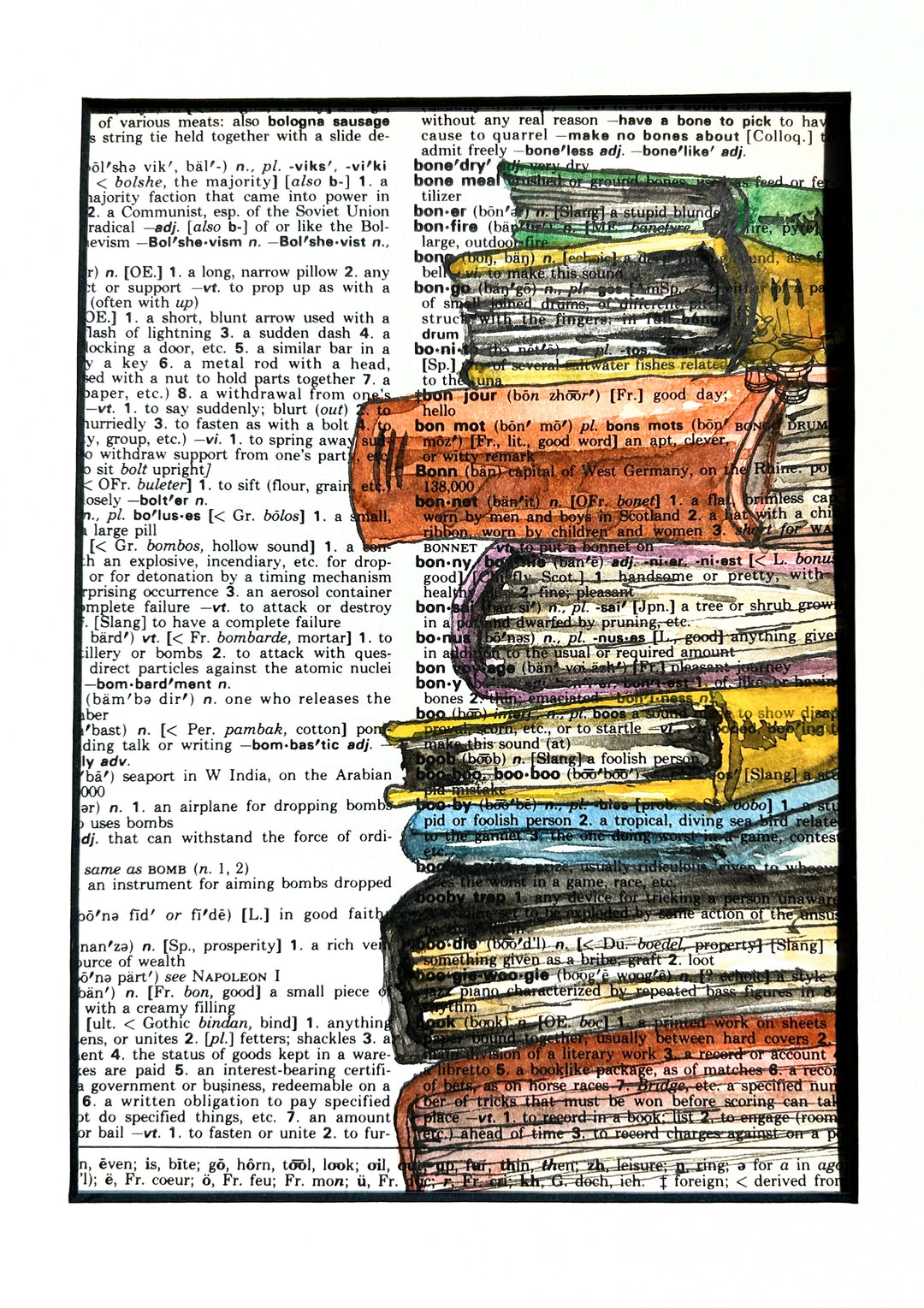 "Book Page" Watercolor Workshop with Artist Kas Rohm