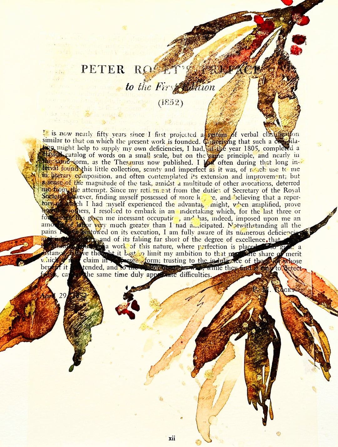 "Book Page" Watercolor Workshop with Artist Kas Rohm