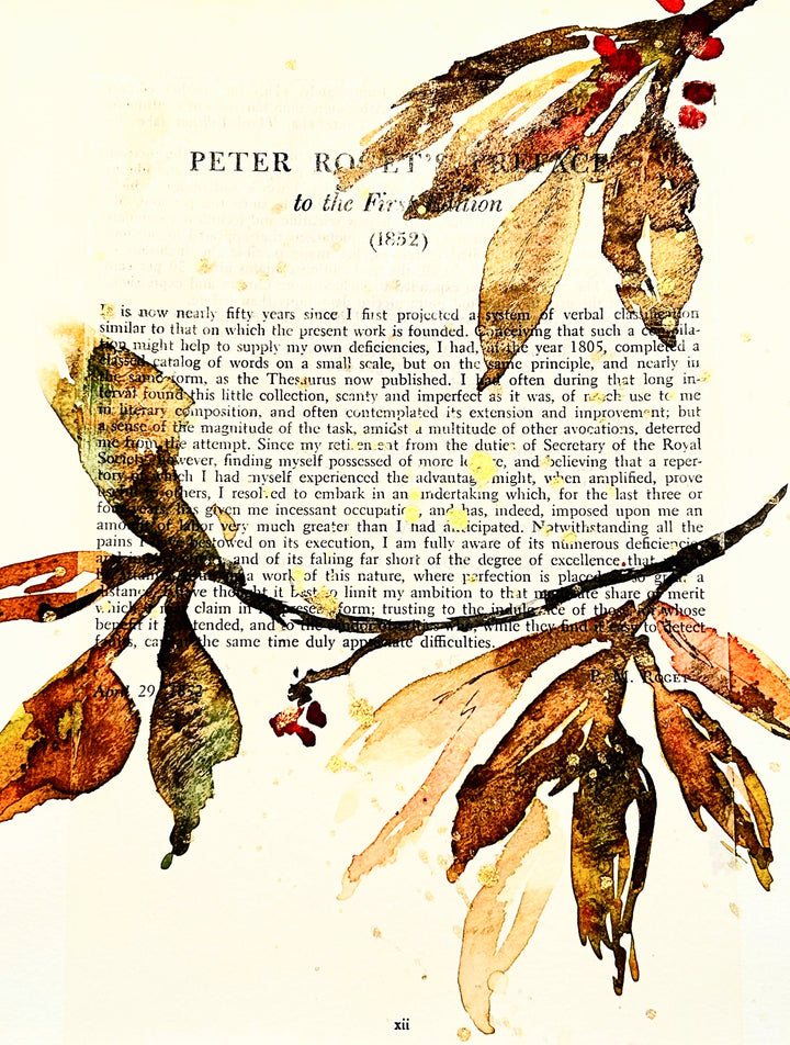 "Book Page" Watercolor Workshop with Artist Kas Rohm