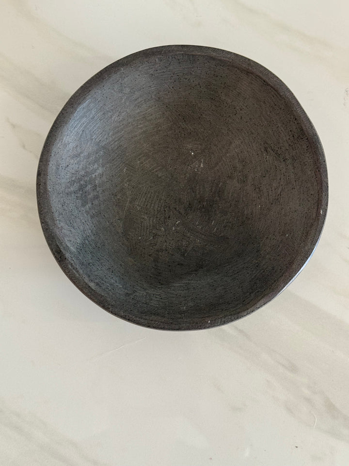 Vintage Black Marble Dish