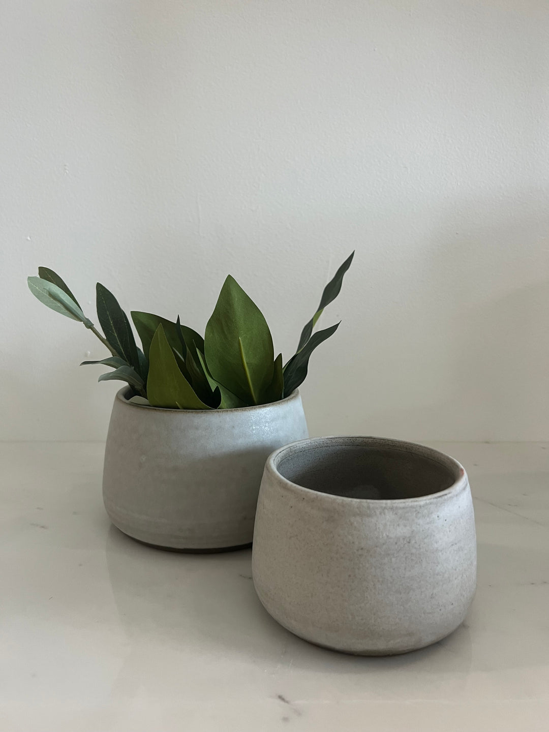Ceramic Matte Vessel in Small or Medium by Krystal Osman Designs