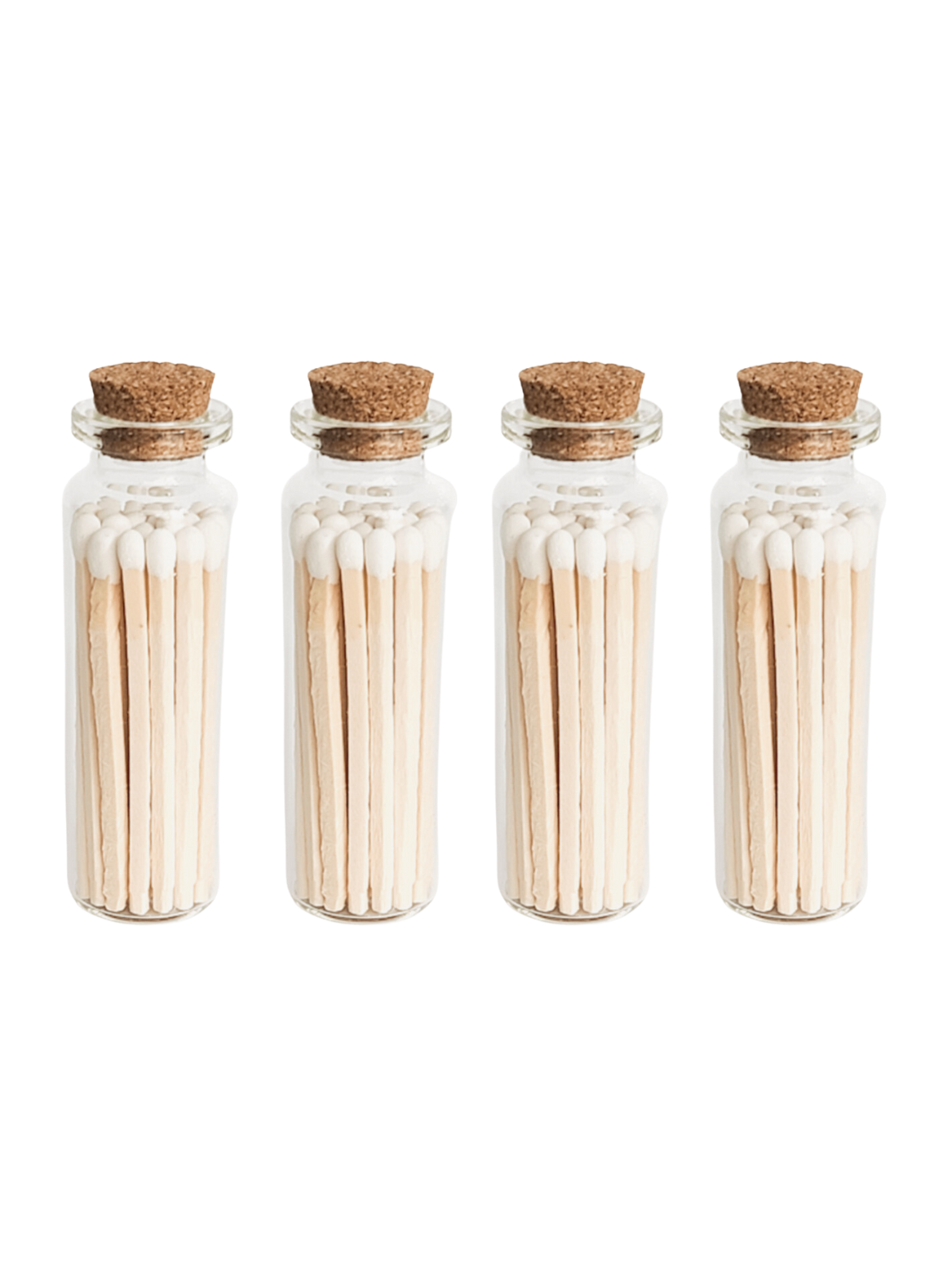 White Decorative Matches in Jar