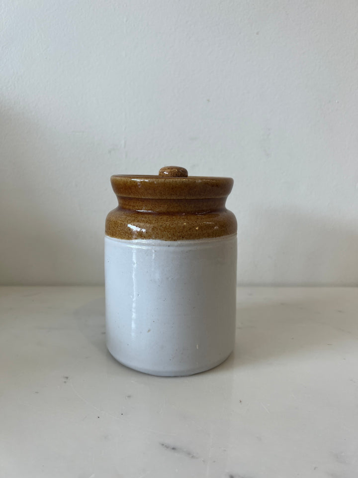 Vintage Large Mustard Jar