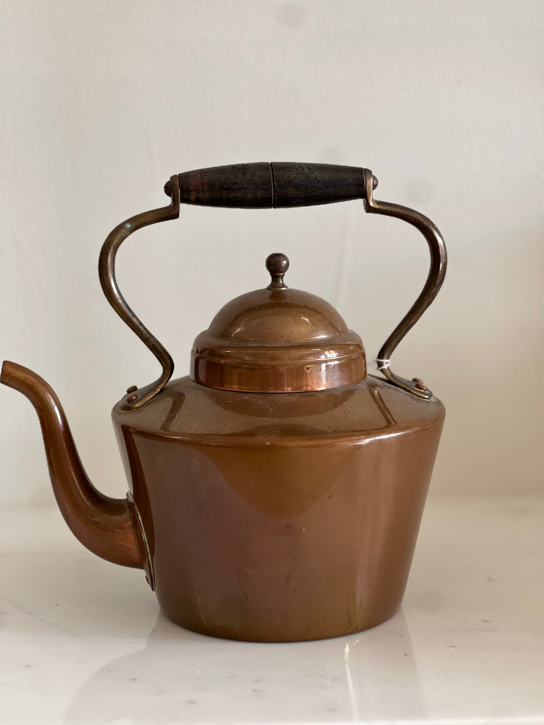 Vintage Bronze Tea Pot- Cafe