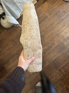 Vintage Oushak Cream Rug
