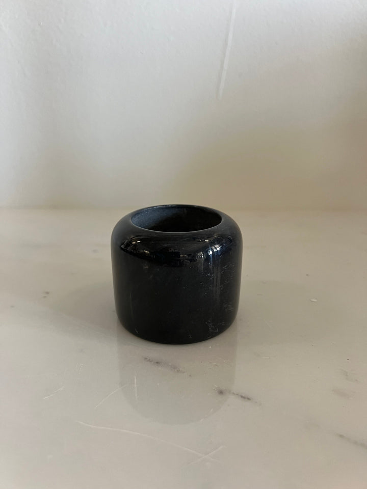 Vintage Marble Small Candle Holder