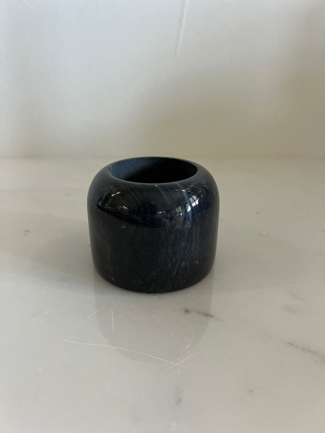 Vintage Marble Small Candle Holder