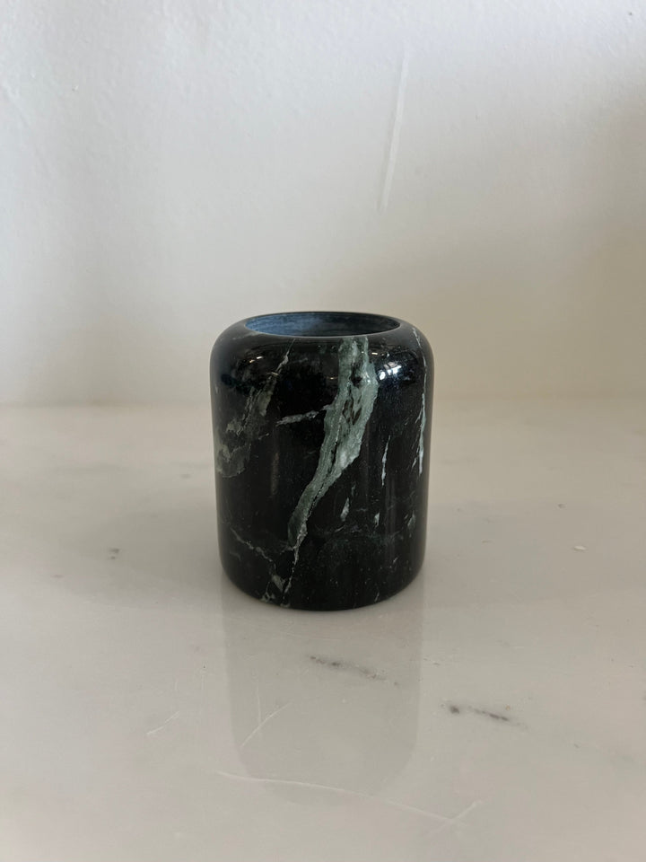 Vintage Marble Medium Candle Holder