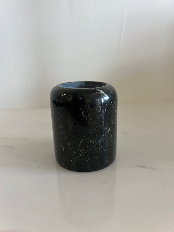 Vintage Marble Medium Candle Holder