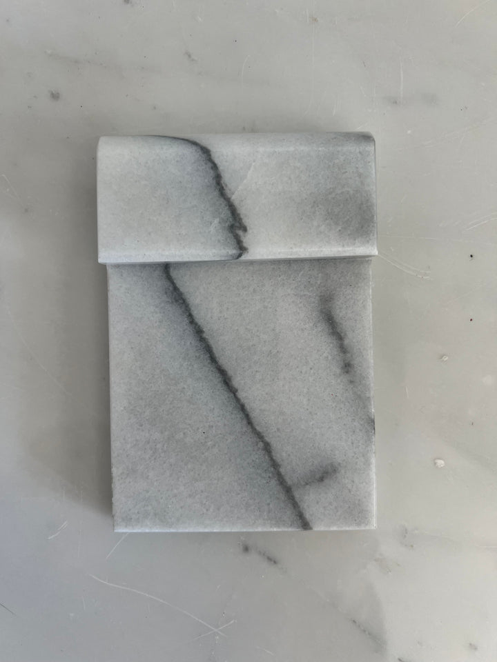 Vintage Marble Notepad Holder