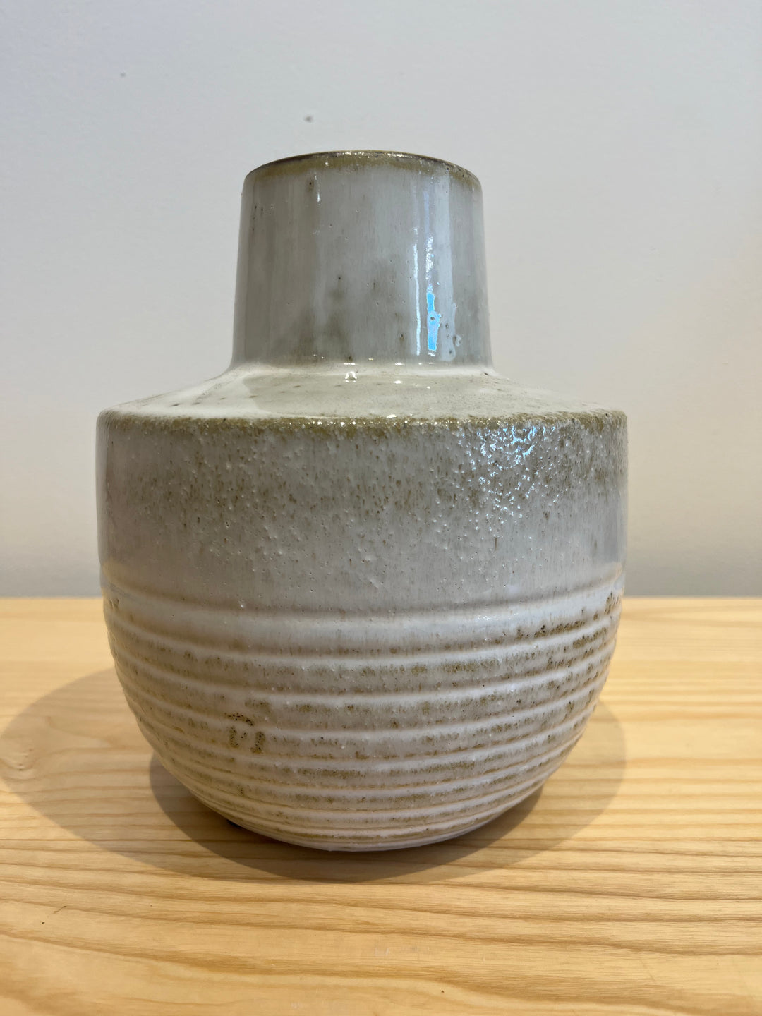 9" Cream Pottery