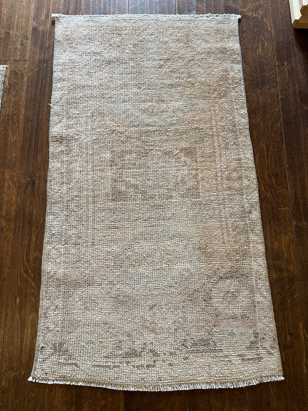 Vintage Oushak Cream Rug