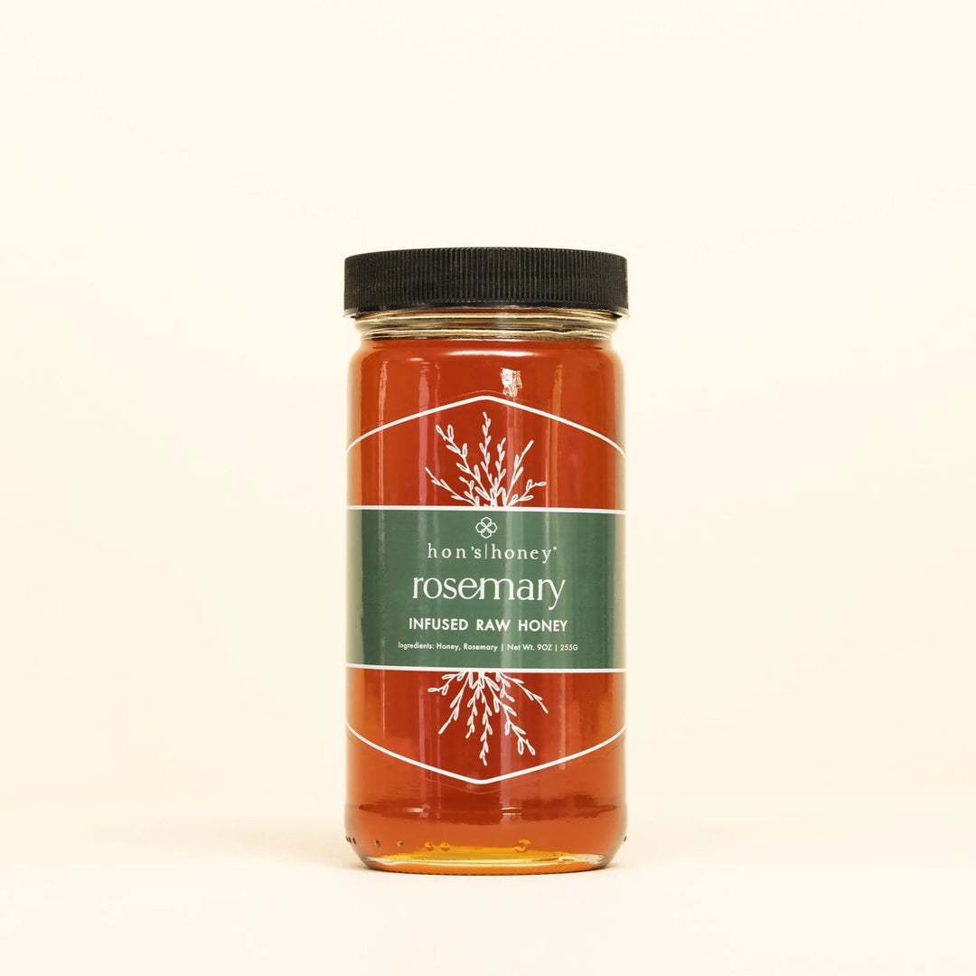 Rosemary Honey (9oz) -- Hon's Honey