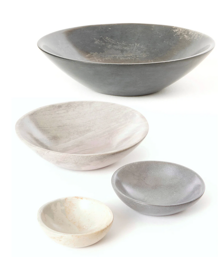 Grey Soapstone Bowl