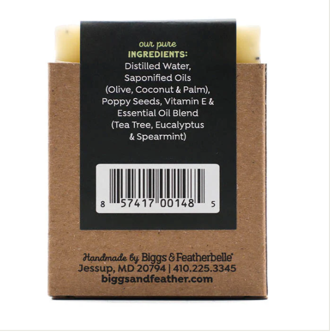 KoalaBar Eucalyptus + Tea Tree Bar Soap