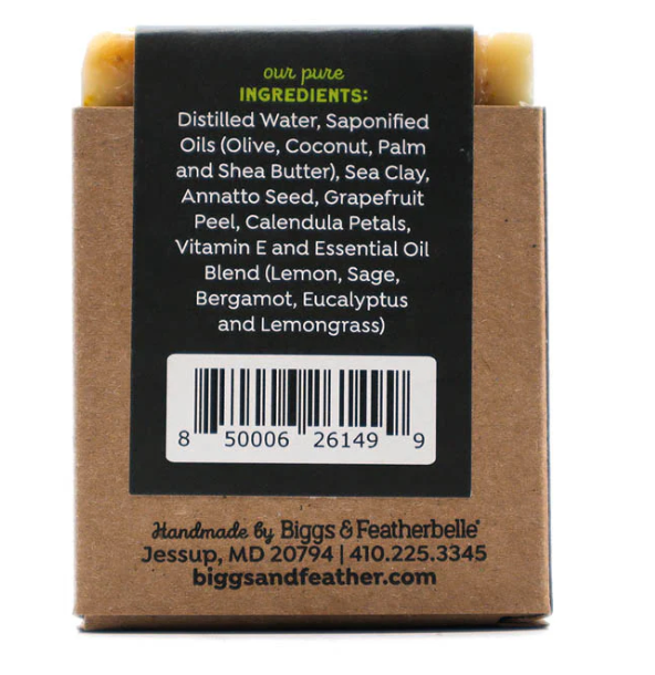 GardenBar Sage + Lemon Bar Soap