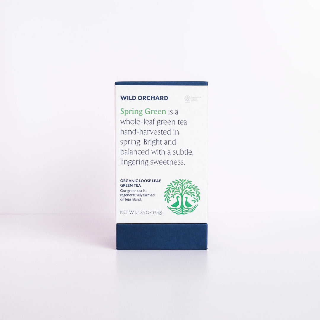 Spring Green - Organic Loose Leaf Green Tea (Wild Orchard)