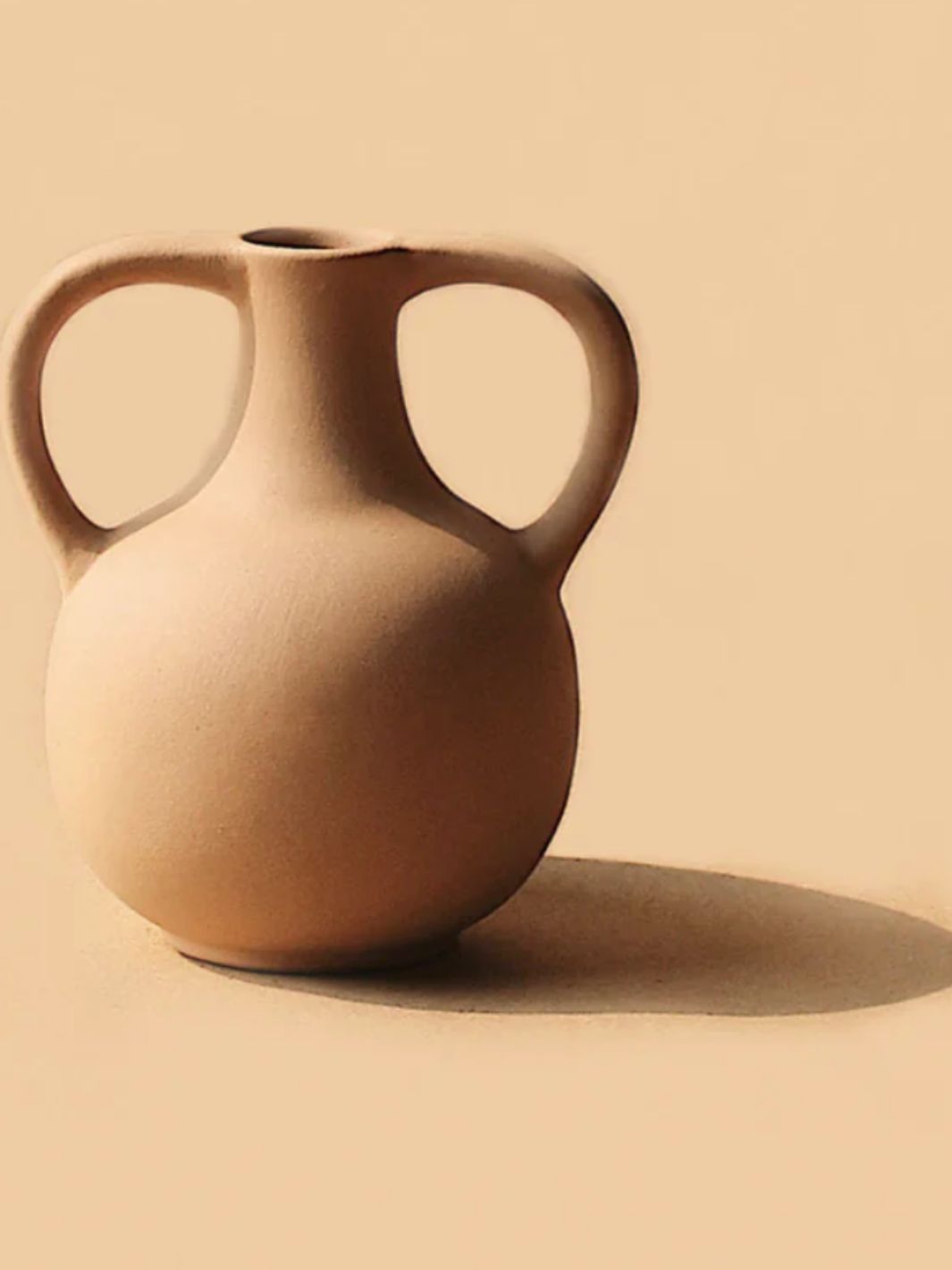 Harappan Vase - Bobble in Terracotta or Ivory