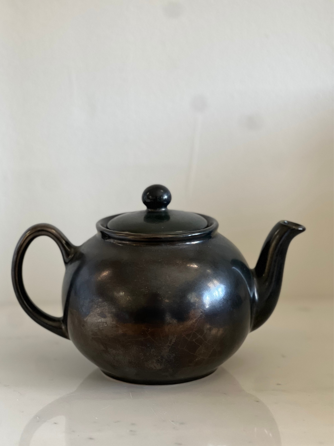 Vintage Brass Tea Pot - Cafe