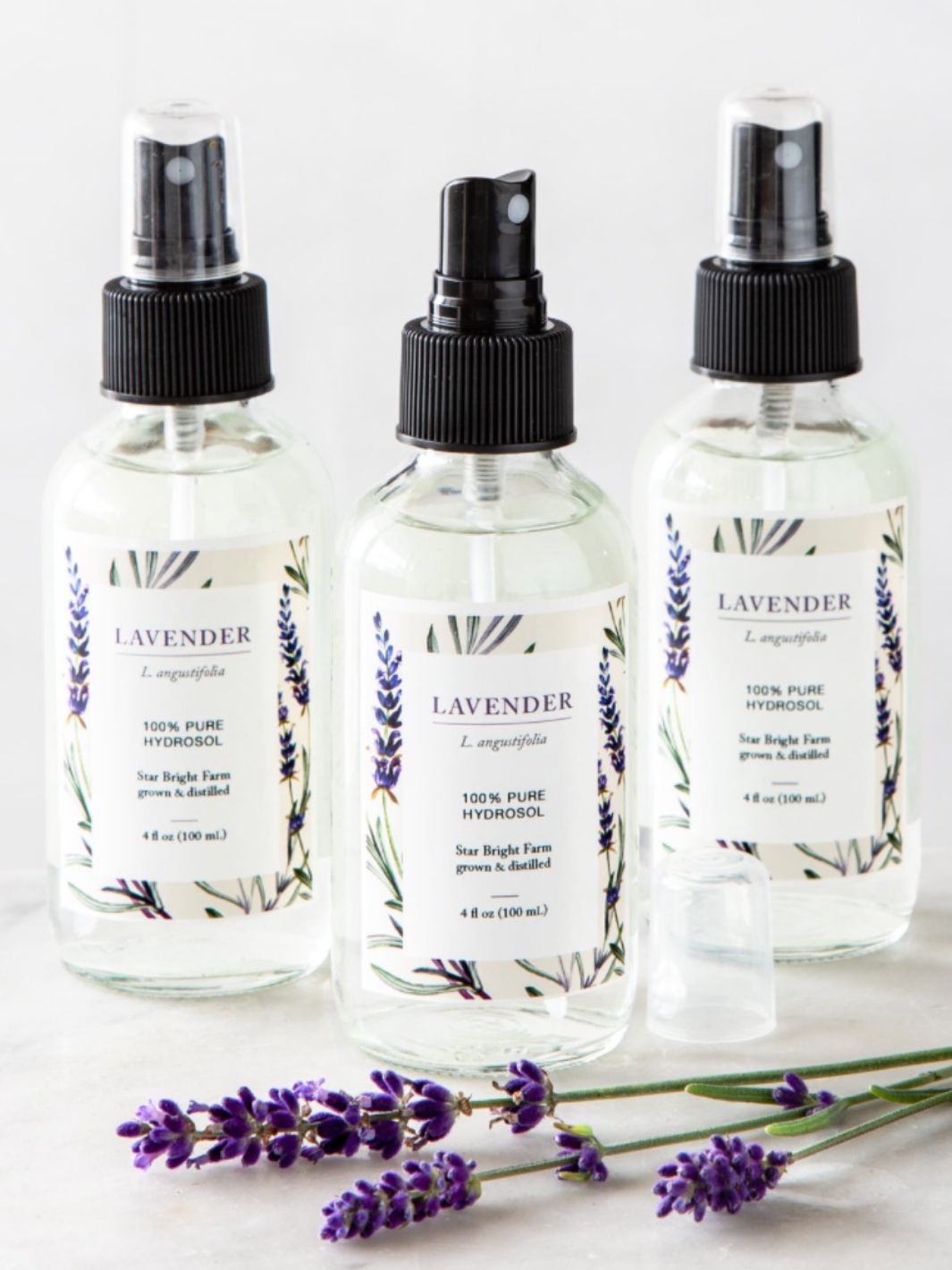 Lavender Facial Toner Hydrosol Spray - 4 oz