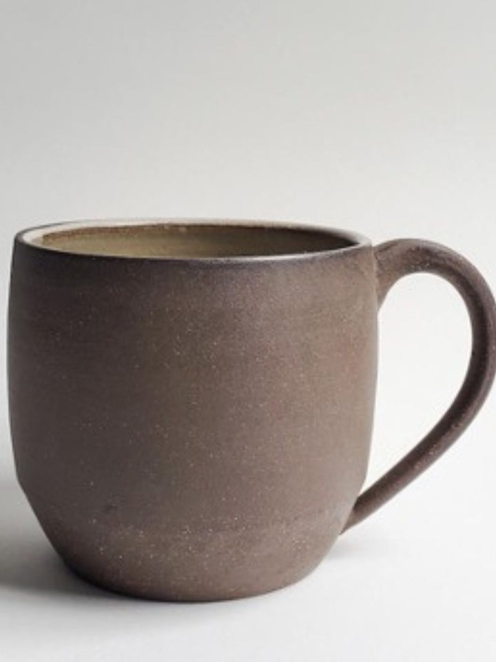 Ceramic Matte Mug with Handle by Krystal Osman Designs