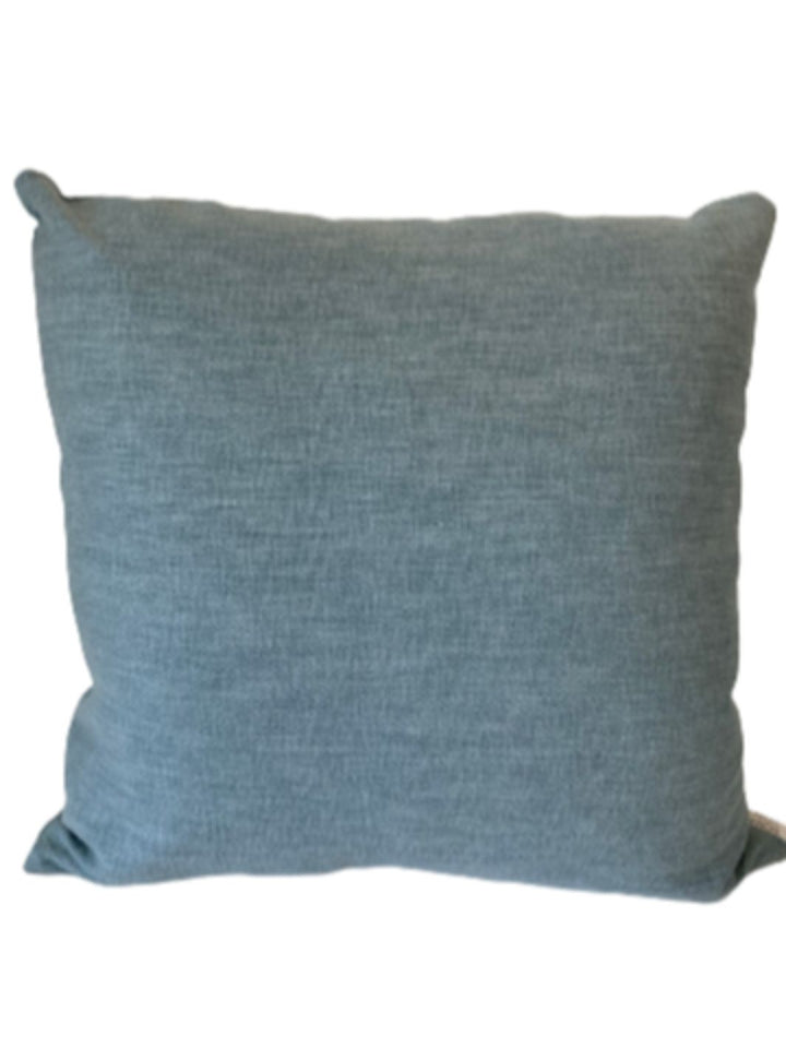 Teal Textured Pillow