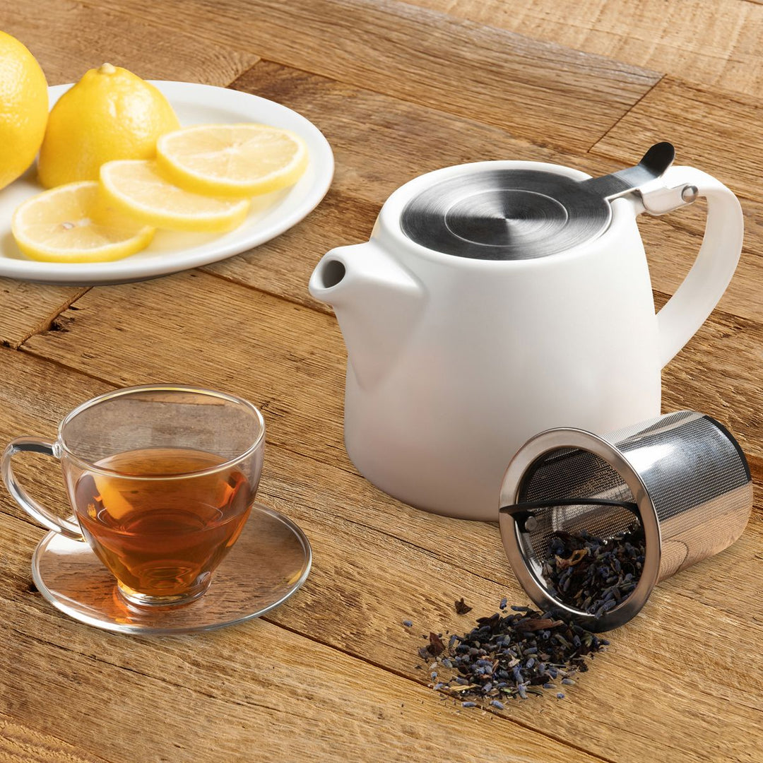 Ceramic Teapot with Infuser