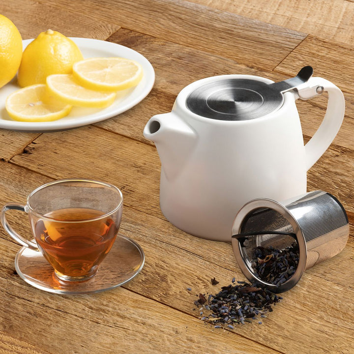 Ceramic Teapot with Infuser