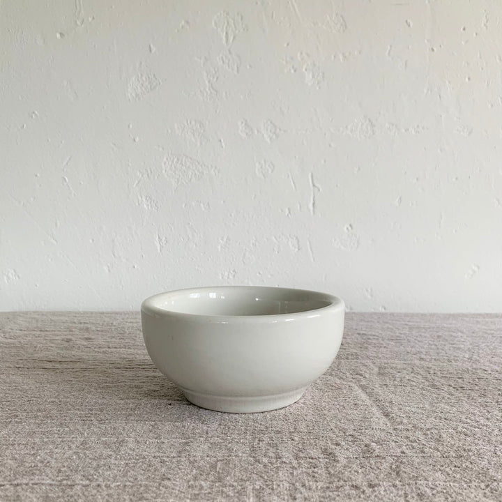 Vintage Small Ceramic Sterling Bowl