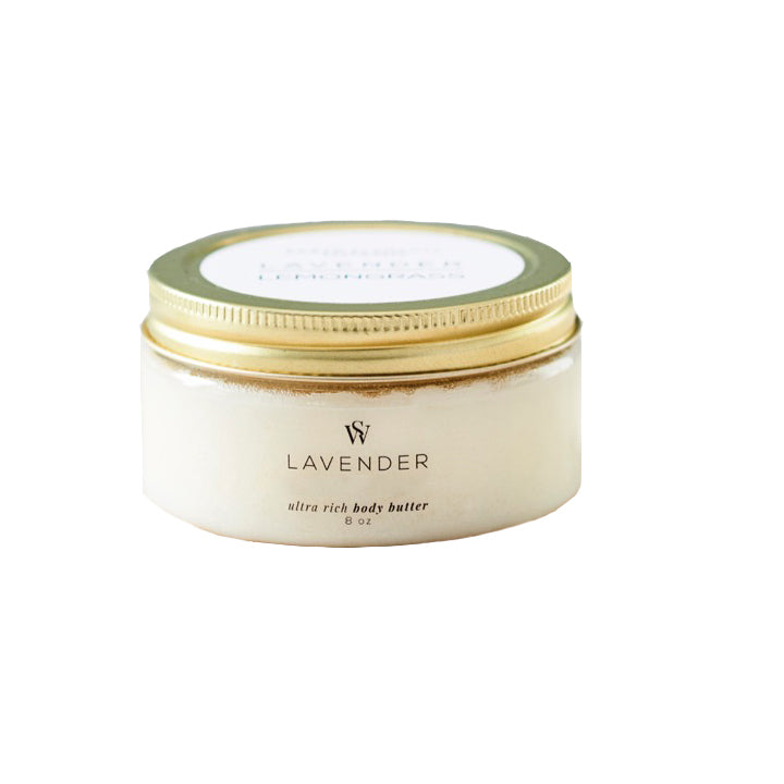 Lavender Body Butter by Earth Elements, 8 oz