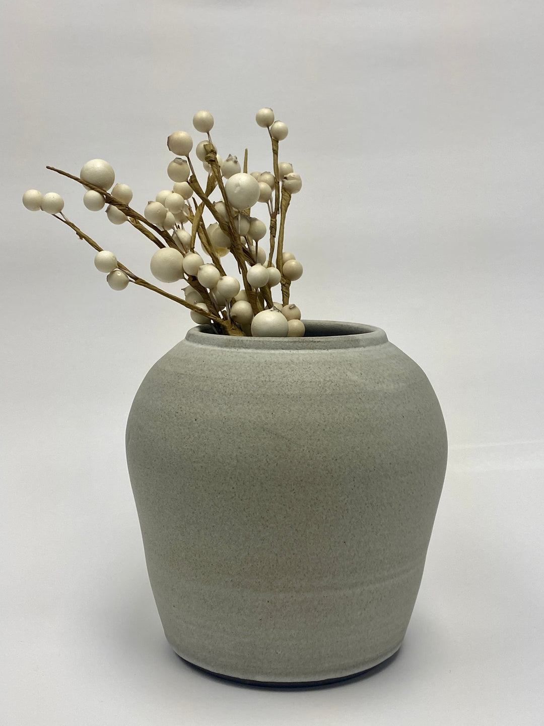 Ceramic Matte Decor Vase by Krystal Osman Designs