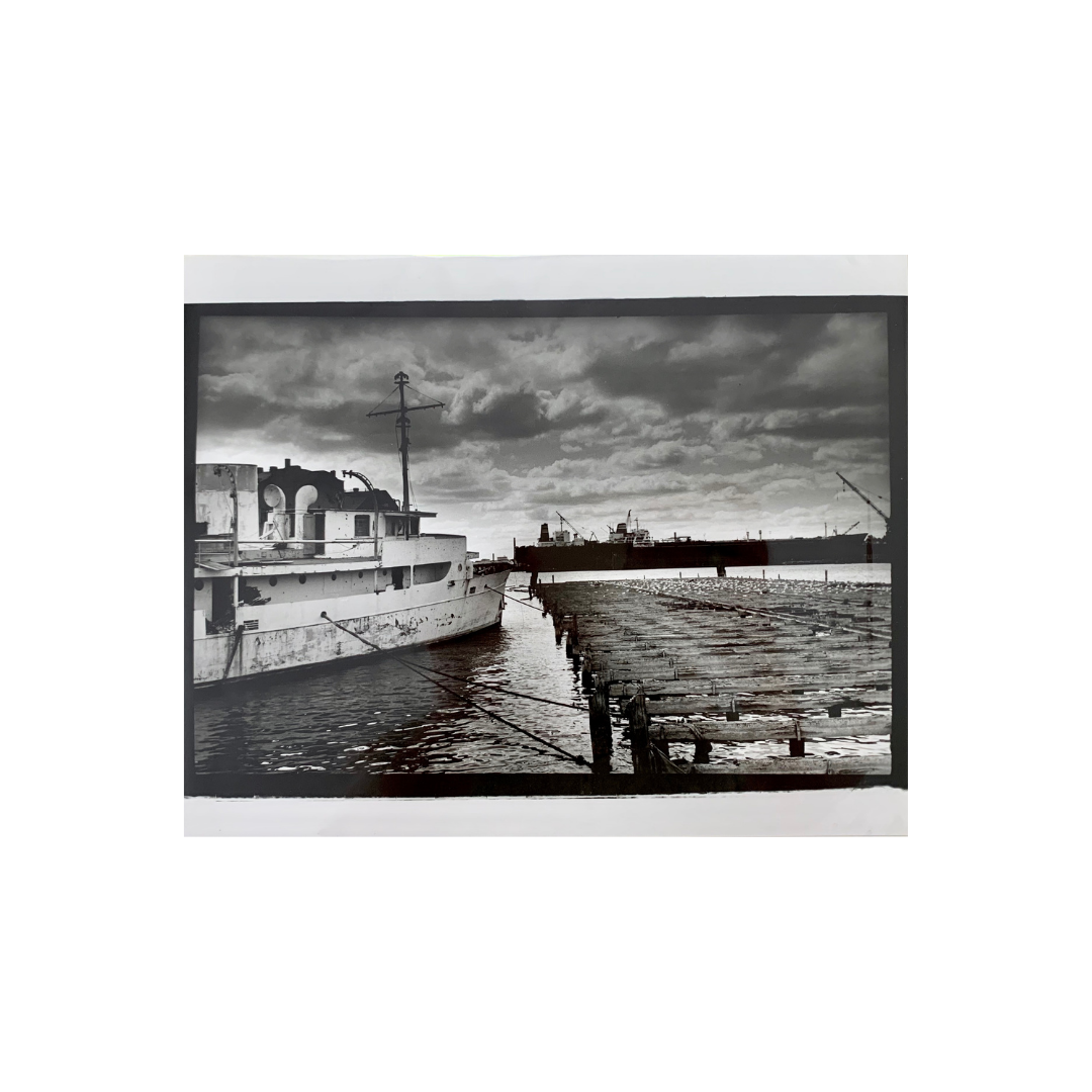 Fells Point Pier, Film Photography by Bill Wierzalis